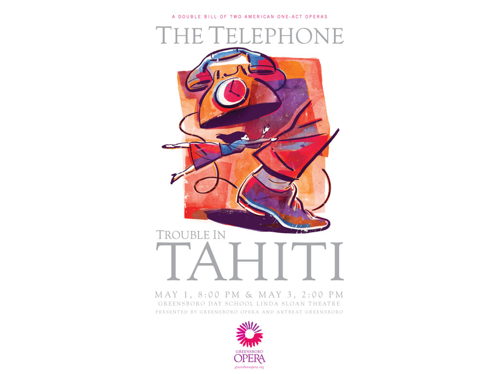 The Telephone & Trouble in Tahiti